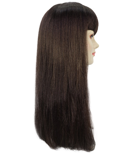 Wigs2you H-7165レディース ロングストレートウィッグ 前髪付き | 難燃性 合成繊維 フルウィッグ | マルチカラー コスプレ・ハロウィン・イベント・普段使い用