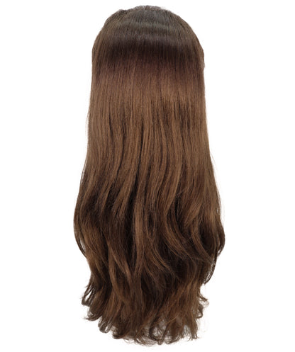 Wigs2you H-7166レディース マホガニーブラウン レイヤーウィッグ 前髪付き | 軽量 合成繊維 フルウィッグ | レトロスタイル コスプレ・ハロウィン・テーマパーティー・イベント用