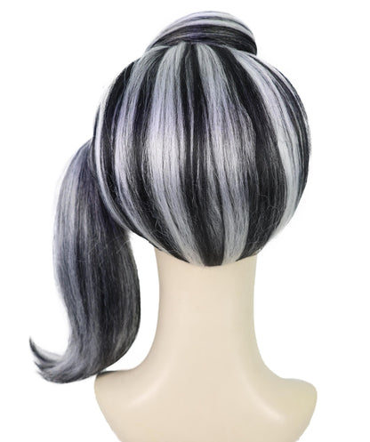 Wigs2you H-7173レディース ハイライト入り ハイポニーテールウィッグ 毛先カール | 難燃性 合成繊維 フルウィッグ | コスプレ・ハロウィン・イベント・パーティー用