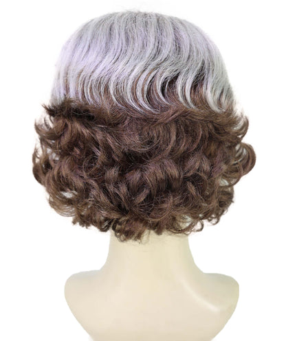 Wigs2you H-7176レディース ゴールデングラデーション ショートカールウィッグ | 合成繊維 フルウィッグ | コスプレ・ハロウィン・舞台・テーマパーティー・イベント・普段使い用