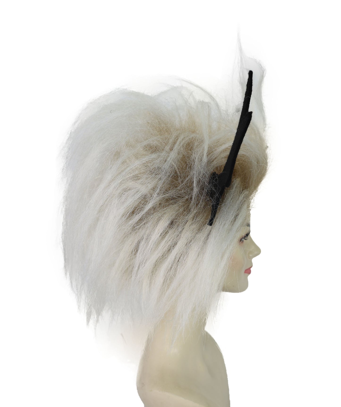 Wigs2you H-7194 女性用ブロンドスパイクウィッグ｜大胆な格闘家風ヘアスタイル｜難燃性合成繊維
