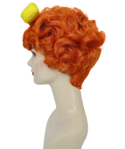 Wigs2you H-7204 女性用レトロ先史時代風マルチカラーウィッグ（骨のヘアアクセサリー付き）｜ヴィンテージ80年代スタイル｜ハロウィン、舞台パフォーマンス