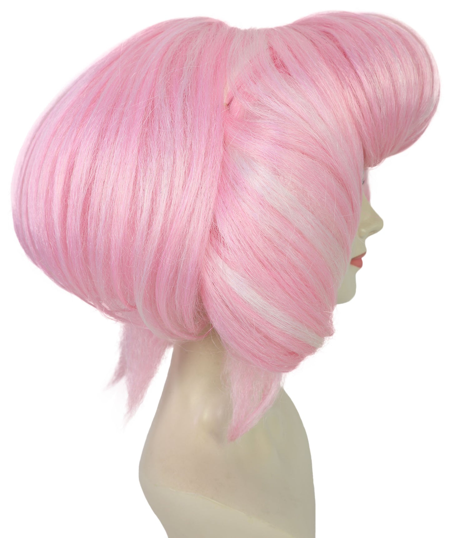 Wigs2you H-7209 女性用ブロンドウィッグ | レトロな1960年代ヴィンテージヘアピース | ハロウィン、劇場、ロカビリー、パーティーのドレスアップに最適な、背の高いアップスタイル合成ウィッグ