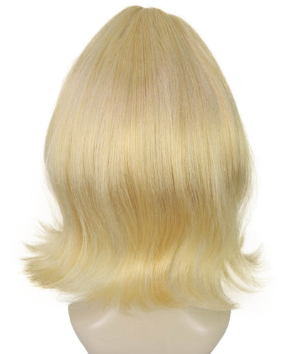 Wigs2you H-7209 女性用ブロンドウィッグ | レトロな1960年代ヴィンテージヘアピース | ハロウィン、劇場、ロカビリー、パーティーのドレスアップに最適な、背の高いアップスタイル合成ウィッグ