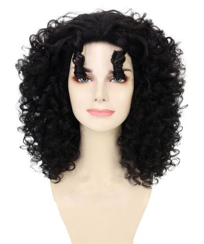Wigs2you H-7215 大人女性用フルボリュームカーリーブラックアフロウィッグ｜ナチュラルな見た目とファッションウィッグ｜ハロウィンに最適｜通気性の良いキャップレスキャップ
