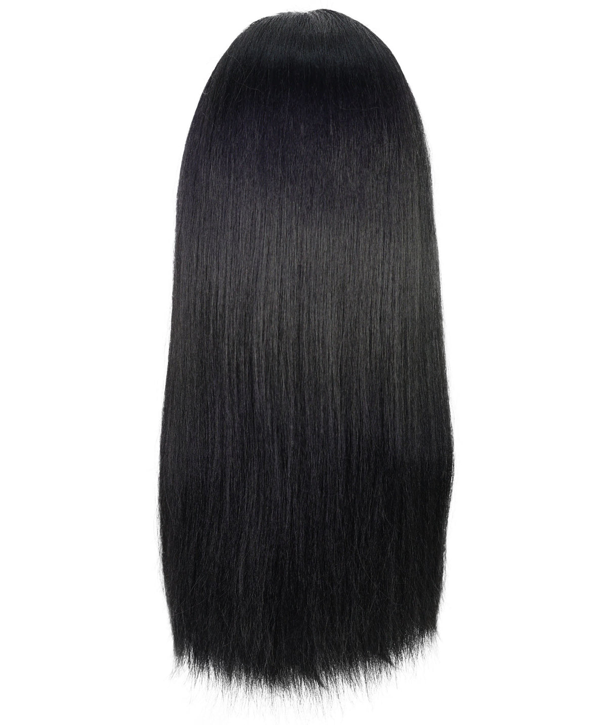 Wigs2you H-7233 女性用ストレートロング・アニメ風ウィッグ（ブラック＆グリーン・ツインテール）｜ハロウィンに最適｜通気性の良いキャップレス仕様