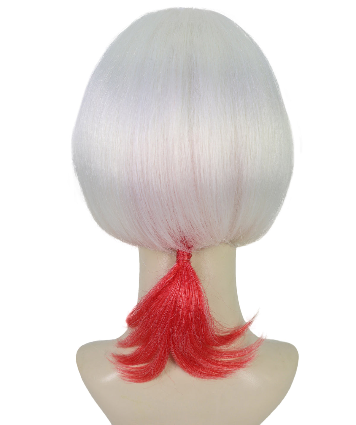 Wigs2you H-7236『鬼灯の冷徹』金魚草ウィッグ（女性用）― サイドにヒレの意匠を施したオレンジのショートヘア、アニメ用難燃性合成繊維使用