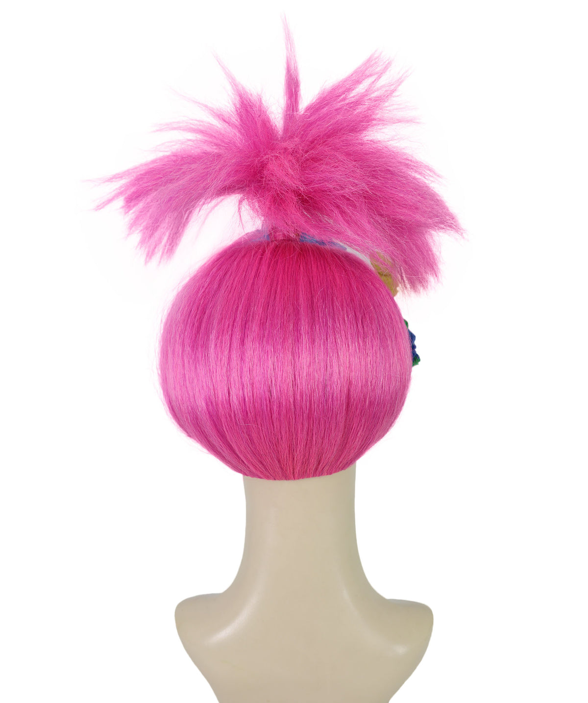 Wigs2you H-7239 女性用トロール・ピンク・ミディアム丈ウィッグ | ハロウィン・コスプレ用ウィッグ | 難燃性合成繊維