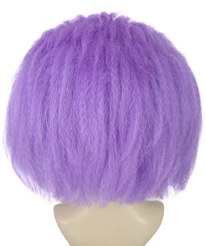Wigs2you H-7241 女性用ポップスター・ウィッグ – 紫色のロングストレート（前髪あり・人工毛） | ハロウィン、ステージ、パーティーに最適なアイコニックなコスチューム用ウィッグ
