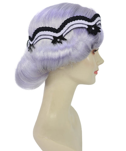 Wigs2you H-7243 女性用 1920年代フラッパーウィッグ（羽根付きヘッドバンド付属）| ギャツビー、スピークイージー、1920年代パーティー向けショートボブ・コスチューム用ウィッグ