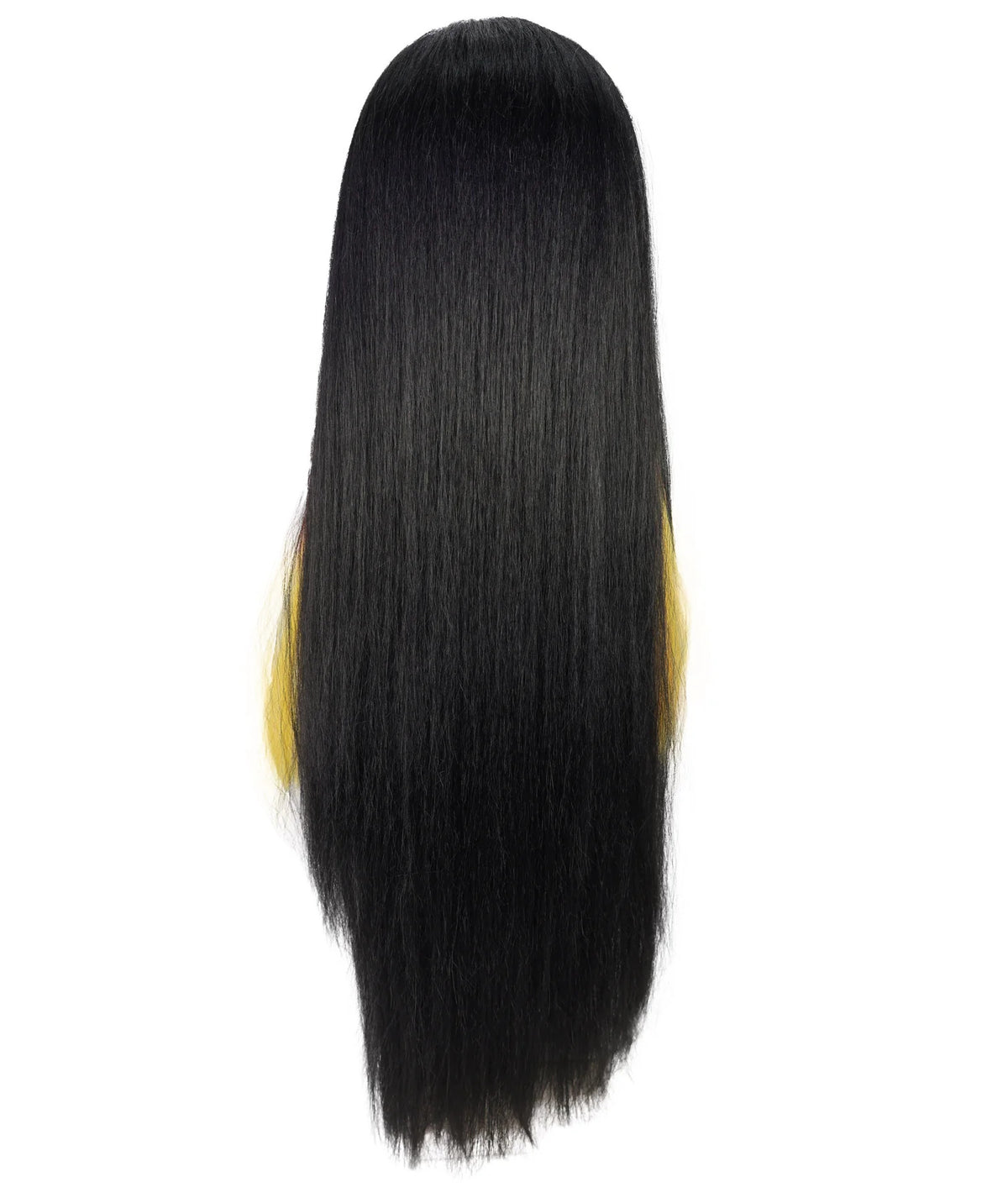 Wigs2you H-7252 大人用ユニセックス ロングストレートウィッグ（多色展開） | ハロウィン仮装用インパクト抜群のヘアスタイル | 通気性に優れたキャップレス仕様