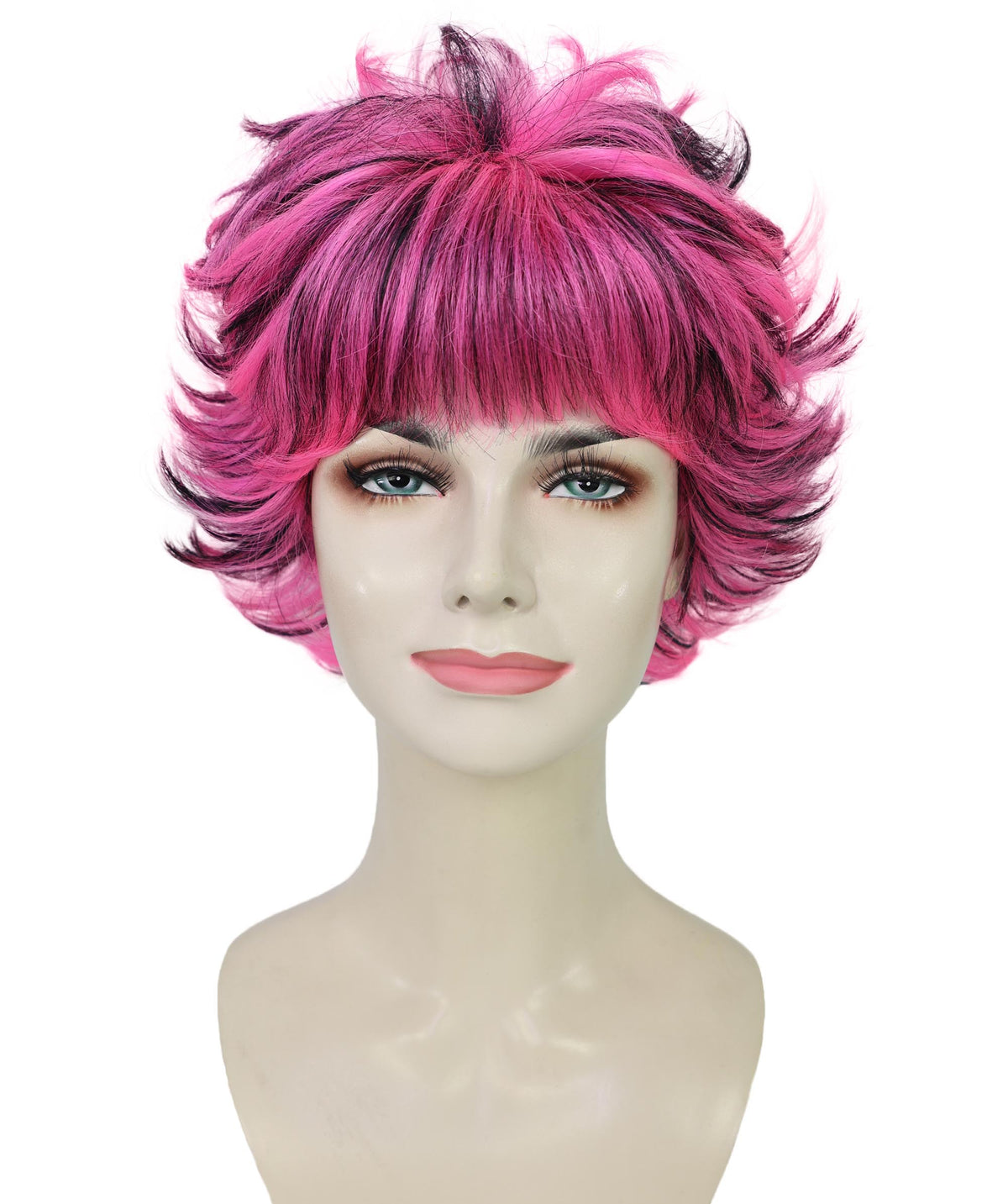 Wigs2you H-7257 大人女性向けレイヤーショートウィッグ | スタイリッシュなヘアスタイル | 通気性の良いキャップレス仕様