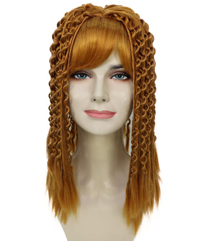 Wigs2you H-7259 大人用女性向けロング・クレープ・カーリーウィッグ | テーマパーティーやハロウィンの仮装に映えるボリューム感のあるカーリーヘア
