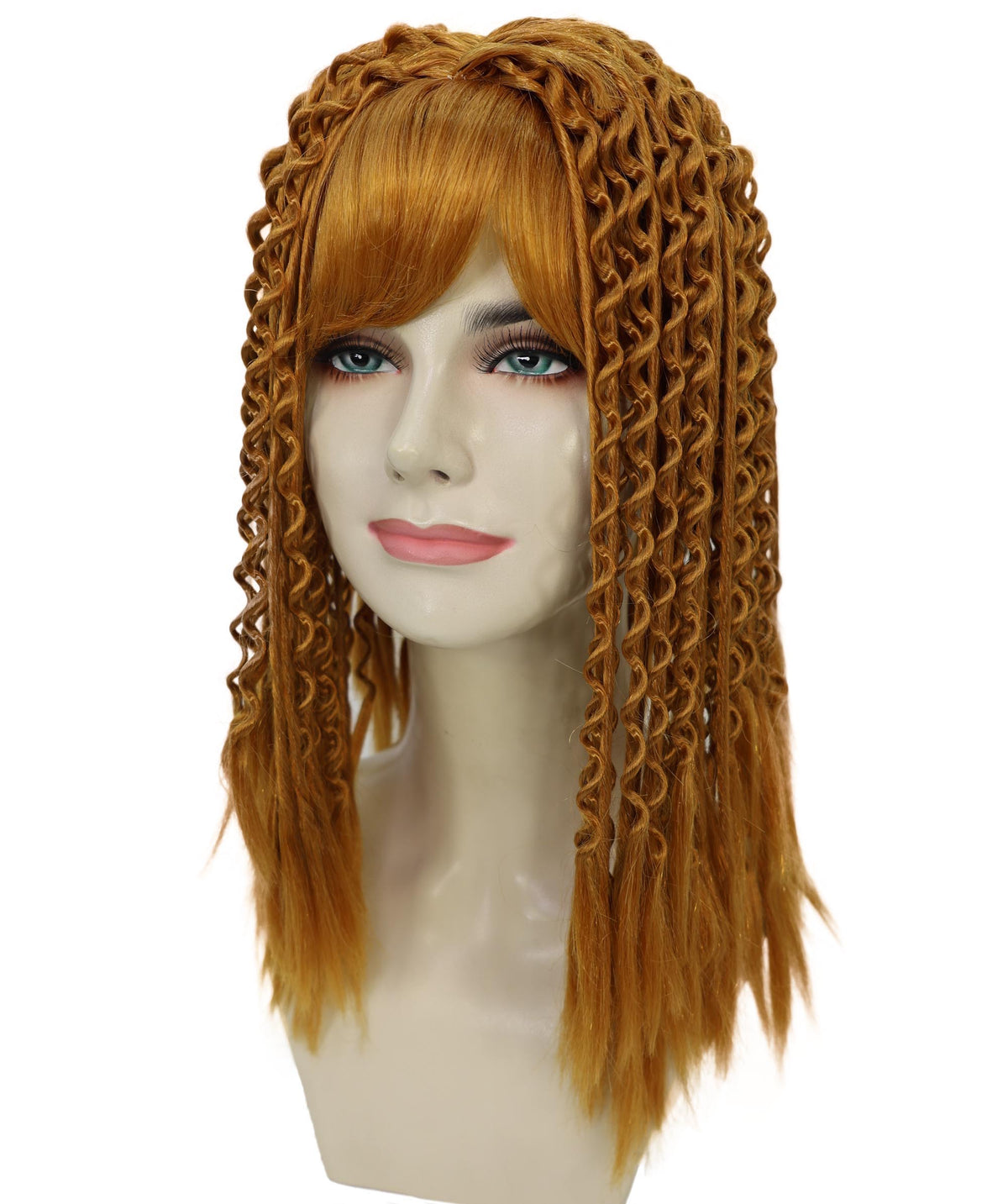 Wigs2you H-7259 大人用女性向けロング・クレープ・カーリーウィッグ | テーマパーティーやハロウィンの仮装に映えるボリューム感のあるカーリーヘア