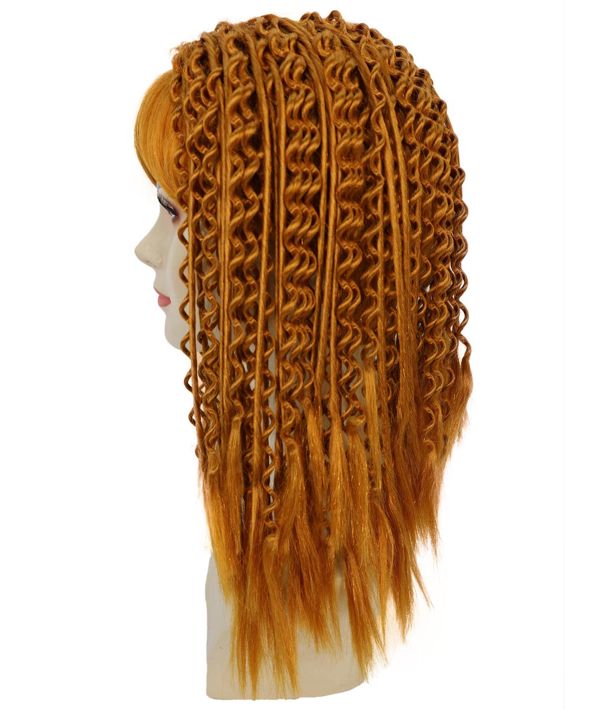 Wigs2you H-7259 大人用女性向けロング・クレープ・カーリーウィッグ | テーマパーティーやハロウィンの仮装に映えるボリューム感のあるカーリーヘア