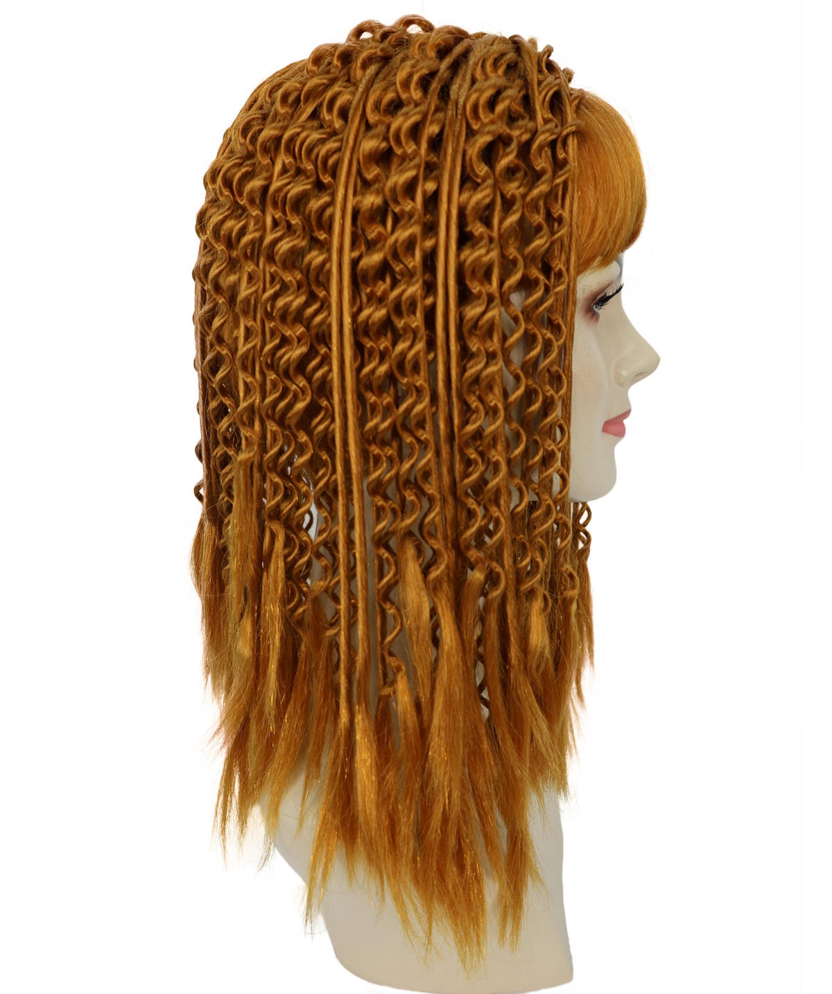 Wigs2you H-7259 大人用女性向けロング・クレープ・カーリーウィッグ | テーマパーティーやハロウィンの仮装に映えるボリューム感のあるカーリーヘア