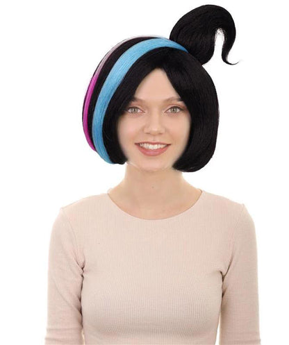 Wigs2you H-7269 レディース レインボー マルチカラー ウィッグ 10.5インチ ショート カラフル パーティーウィッグ キャップレス風 軽やか コスプレ ハロウィン イベント