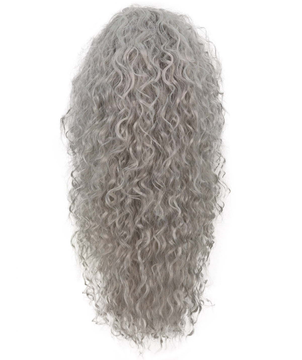 Wigs2you H-7271 レディース シルバーグレー ウィッグ 27インチ ロング カール マーメイド風 ファンタジー フルウィッグ コスプレ ハロウィン 仮装 パーティー