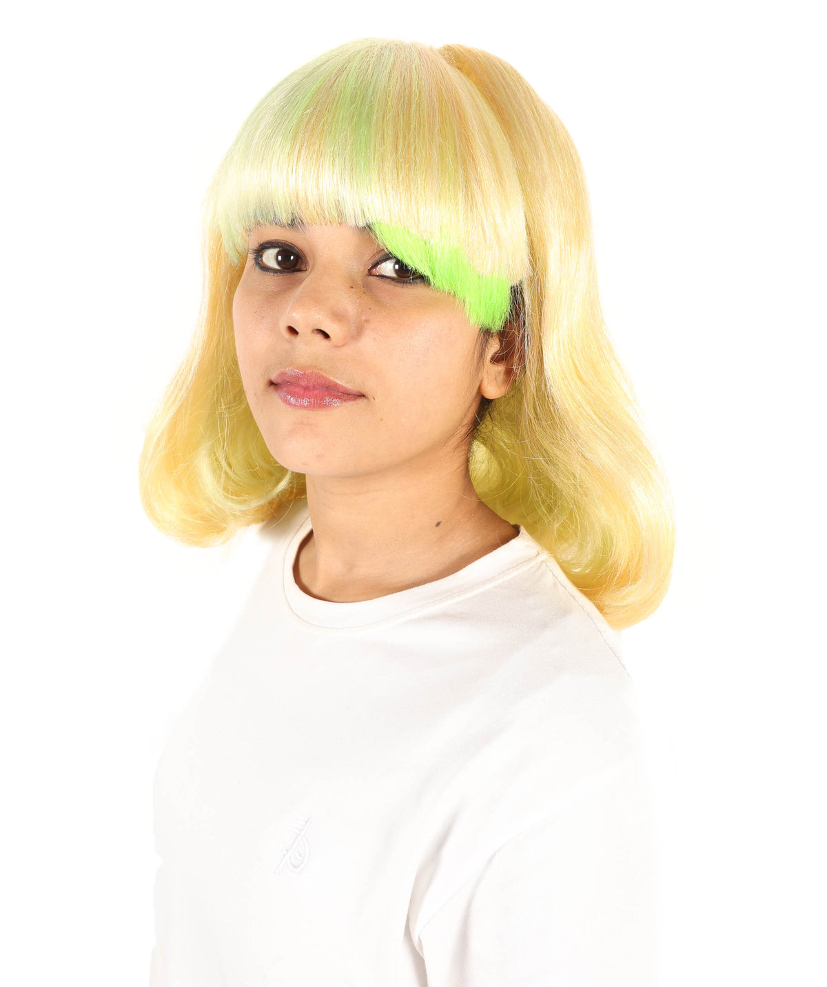 Wigs2you H-7276 レディース ミディアム ウェーブ ボブ ウィッグ 12インチ マルチカラー 切りっぱなし ストレート カット フルウィッグ コスプレ パーティー 撮影 仮装