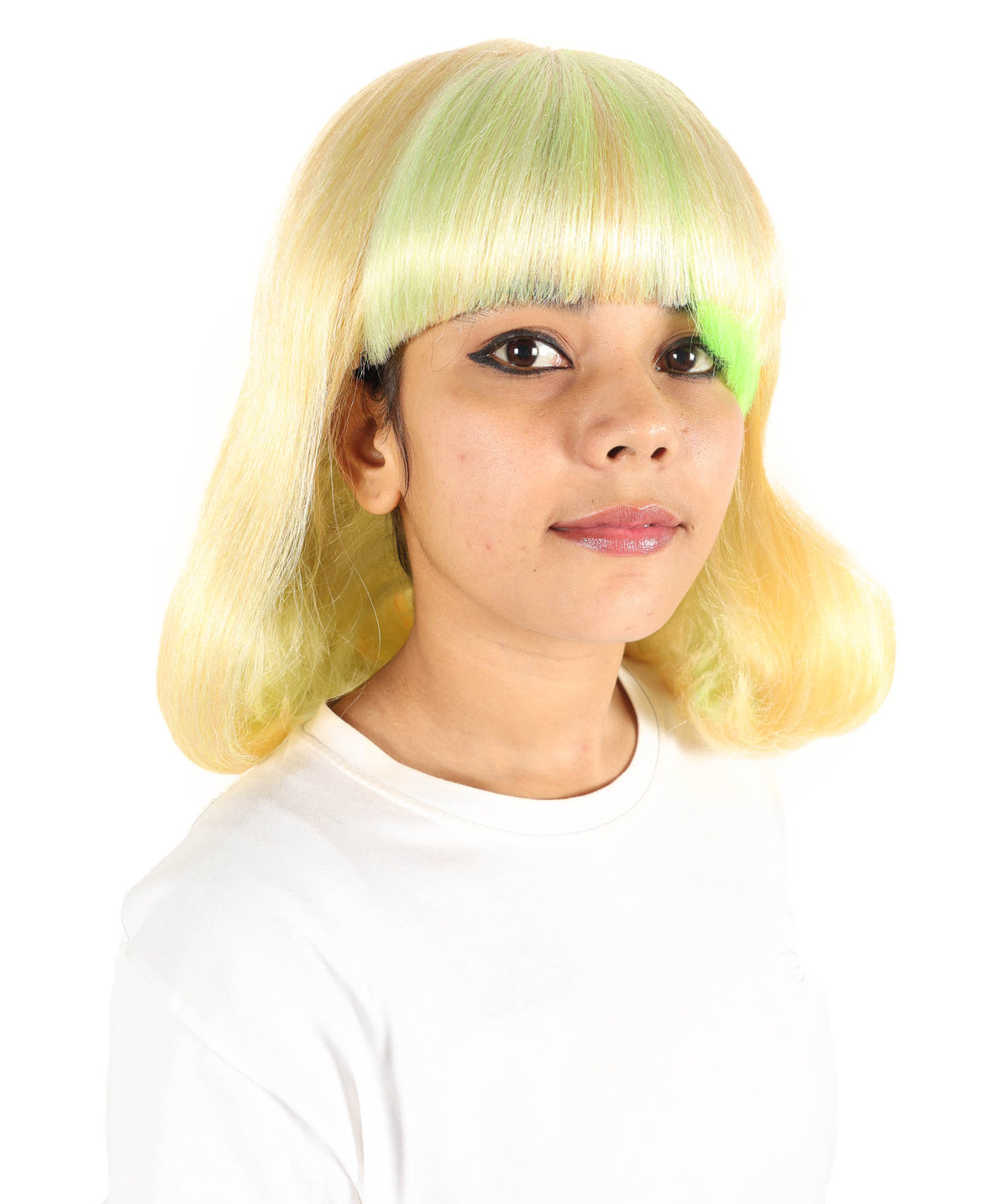 Wigs2you H-7276 レディース ミディアム ウェーブ ボブ ウィッグ 12インチ マルチカラー 切りっぱなし ストレート カット フルウィッグ コスプレ パーティー 撮影 仮装