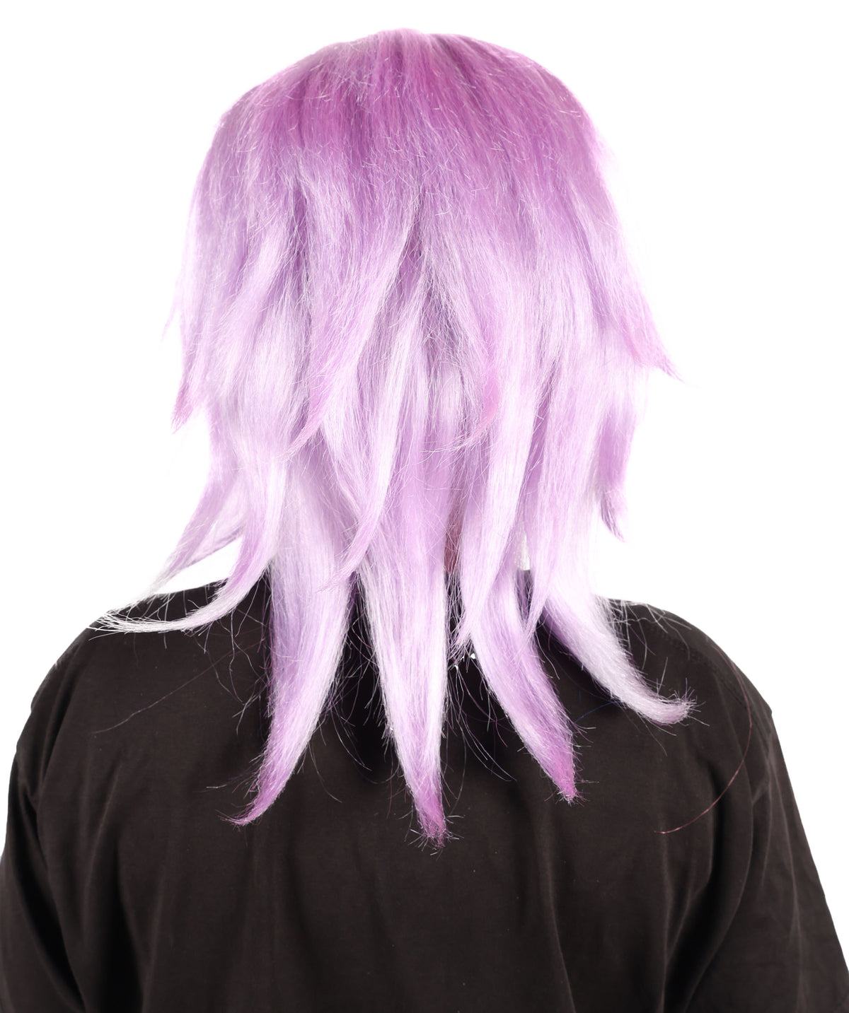 Wigs2you H-7280 レディース アニメ風 コスプレ ウィッグ 13インチ ショート パープル 紫 合成繊維 フルウィッグ 仮装 パーティー フェス イベント