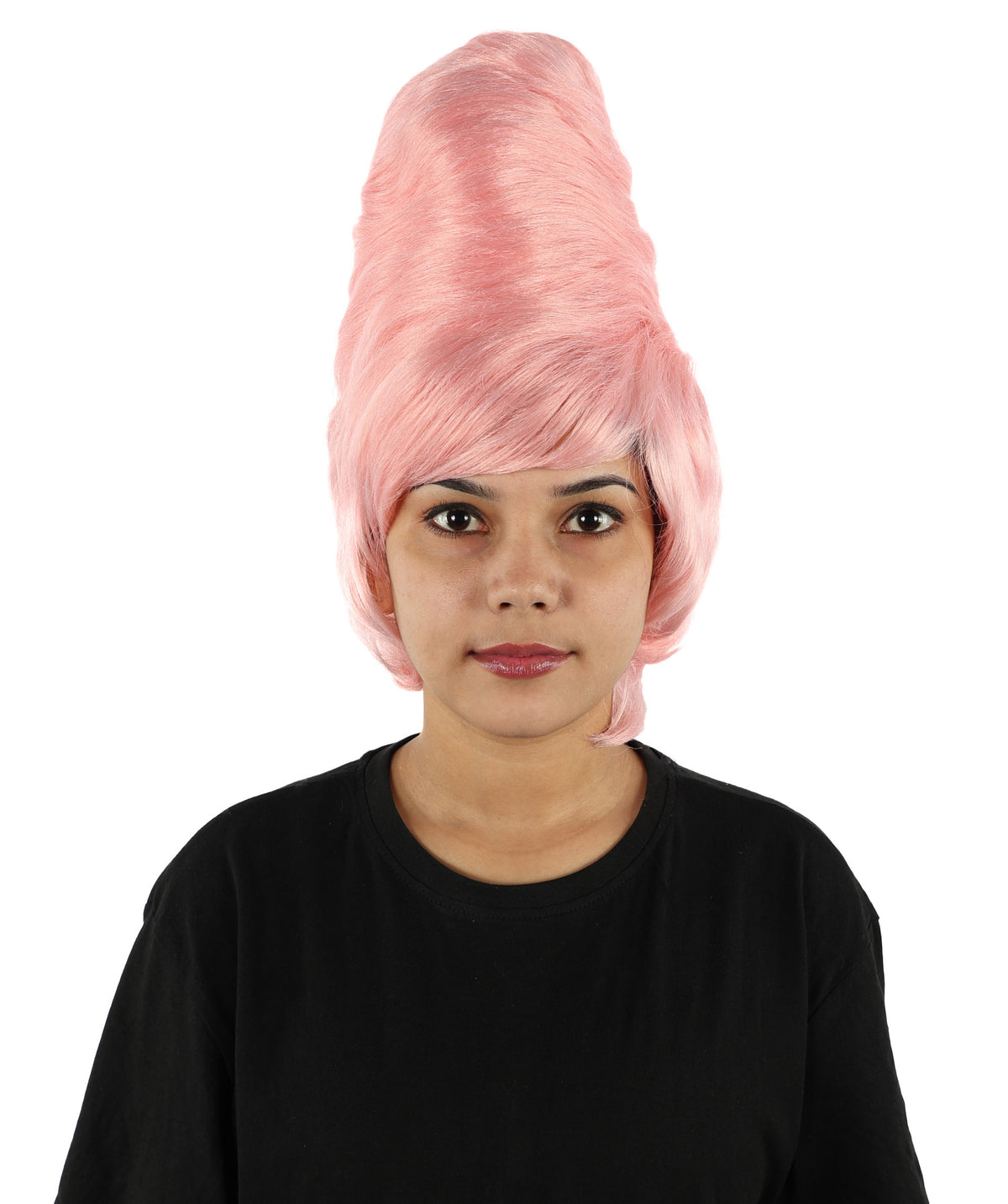 Wigs2you H-7283 レディース 60年代風 ウィッグ 15インチ コーラル ミディアム ボリュームアップ ブーファン レトロ ヴィンテージ 合成繊維 軽量 パーティー 仮装