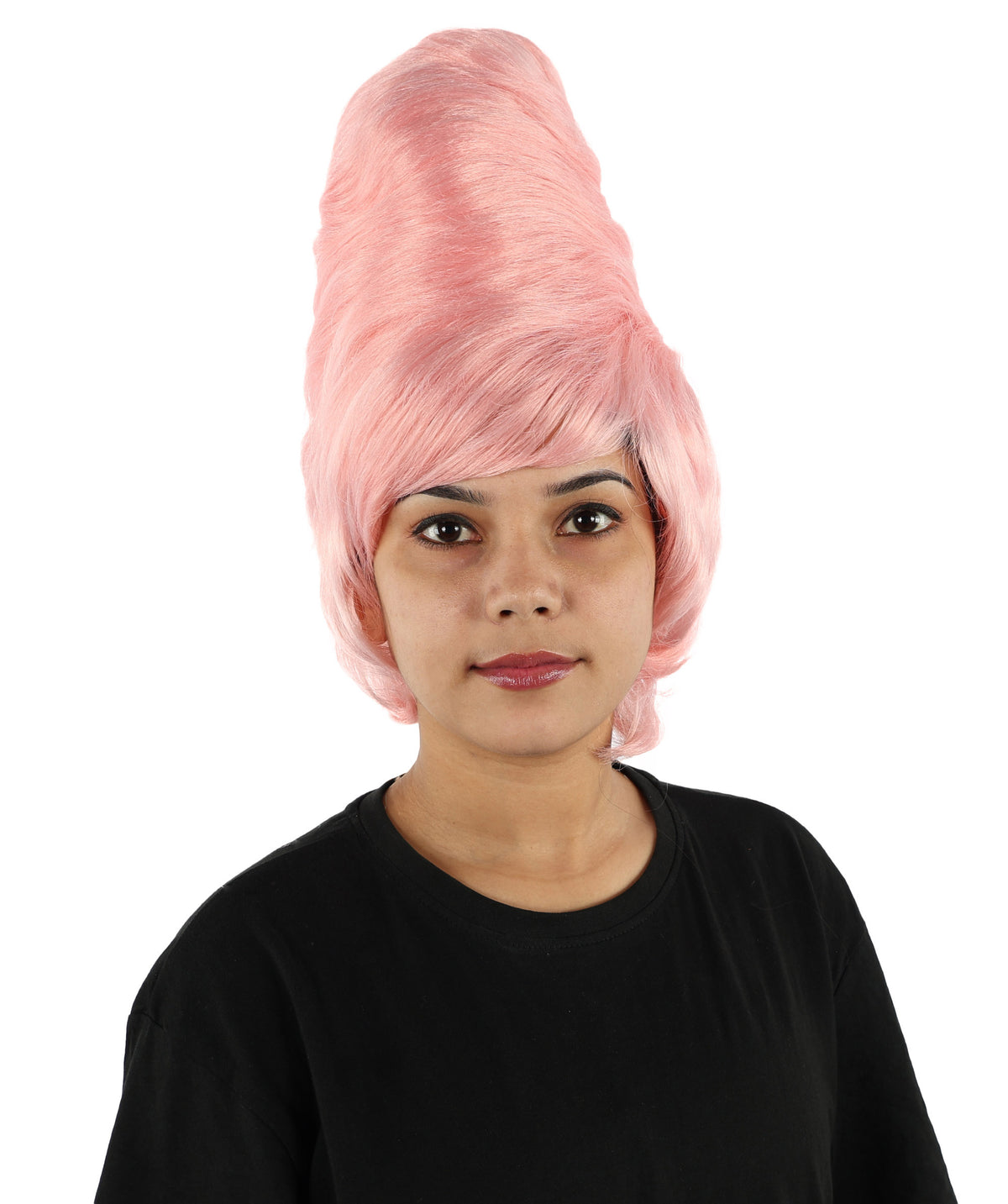 Wigs2you H-7283 レディース 60年代風 ウィッグ 15インチ コーラル ミディアム ボリュームアップ ブーファン レトロ ヴィンテージ 合成繊維 軽量 パーティー 仮装