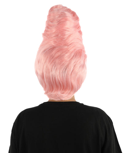 Wigs2you H-7283 レディース 60年代風 ウィッグ 15インチ コーラル ミディアム ボリュームアップ ブーファン レトロ ヴィンテージ 合成繊維 軽量 パーティー 仮装