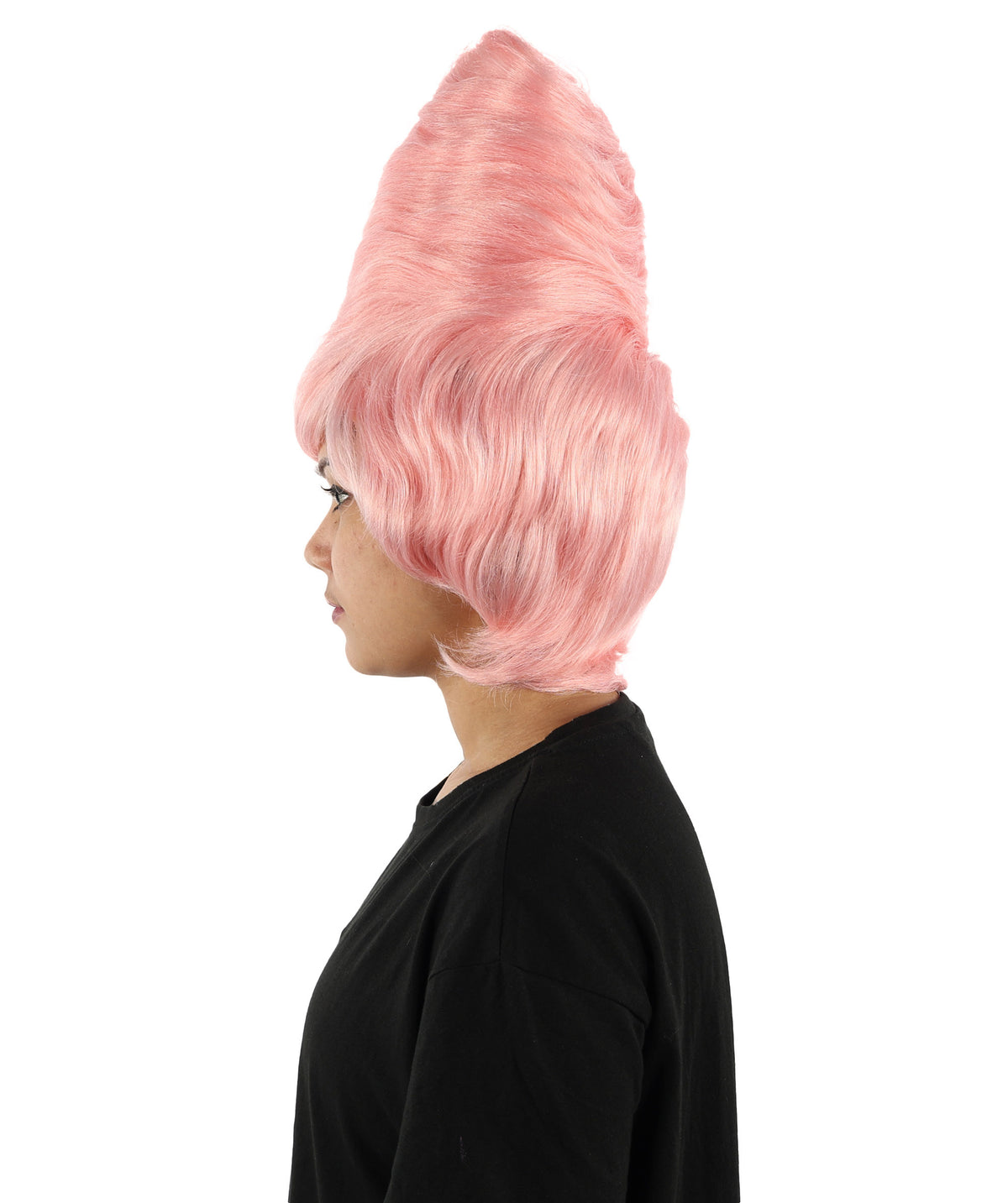 Wigs2you H-7283 レディース 60年代風 ウィッグ 15インチ コーラル ミディアム ボリュームアップ ブーファン レトロ ヴィンテージ 合成繊維 軽量 パーティー 仮装