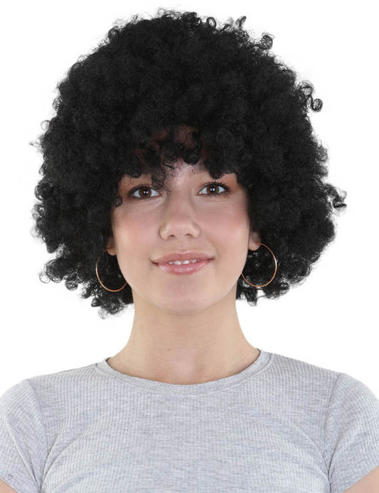 Wigs2you ハロウィンパーティー プレミアム レディース H-669 ブラック アフロ ウィッグ