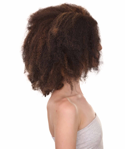 Wigs2youハロウィンパーティープレミアムレディースH-1971 美しい見た目のショートアフロキンキーカーリーウィッグ