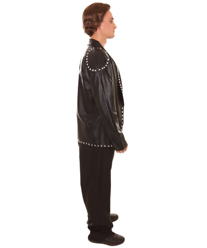 男性 JCP-204 のモダンPUレザージャケットコスチューム ブラック コスプレコスチューム
