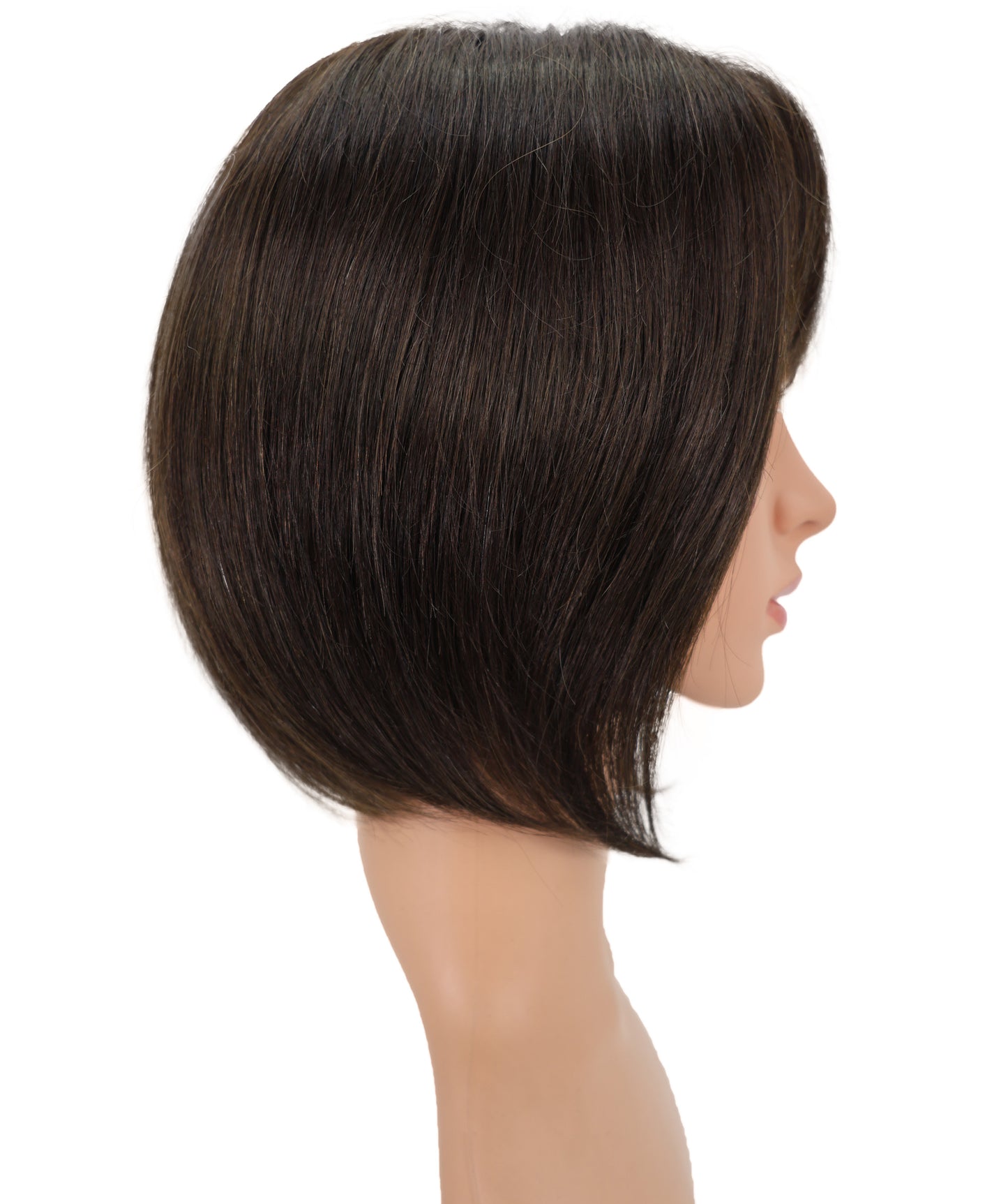 Wigs2you HH-189 ボブウィッグ _ 100%人毛、11" 軽量フルウィッグ _ 医療用・日常用