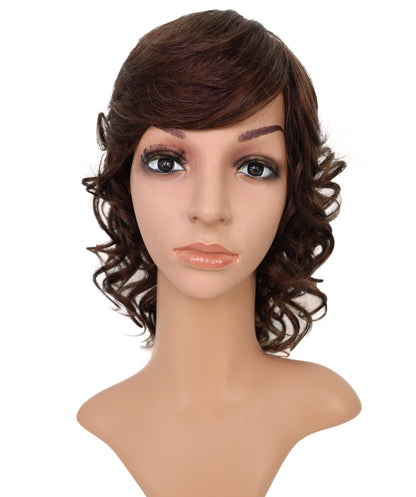 Wigs2you HH-190 ショートカールウィッグ _ 100%人毛、12" 耐熱軽量 _ 医療用・日常用