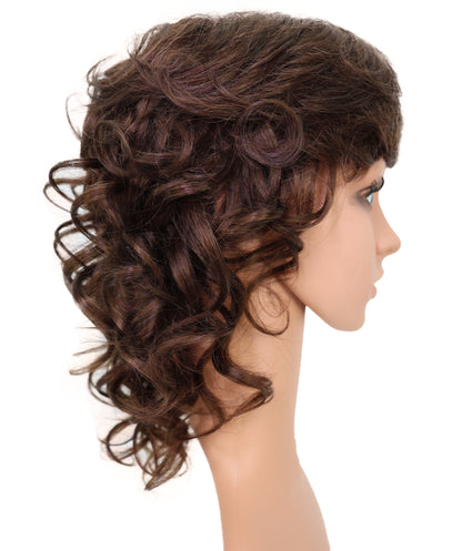 Wigs2you HH-190 ショートカールウィッグ _ 100%人毛、12" 耐熱軽量 _ 医療用・日常用