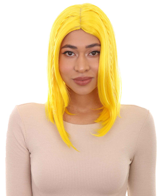 Wigs2you ハロウィンパーティープレミアム H-894 スワンプクイーンウィッグ イエロー色