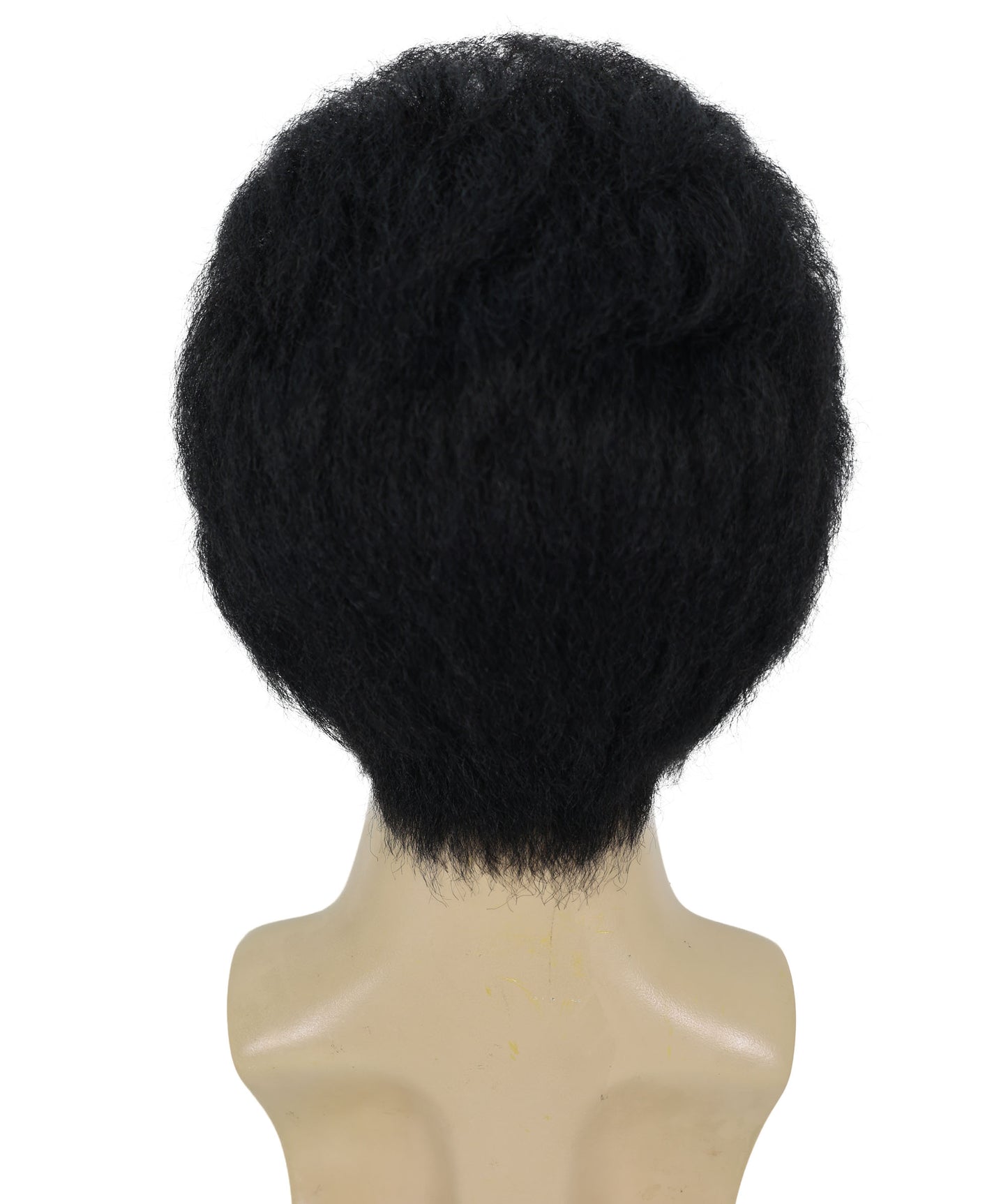 Wigs2you H-7019 エルヴィス・ポンパドール フルウィッグ（大人用、男性用） ブラック 12インチ 合成繊維 ハロウィン、舞台、テーマイベントに最適