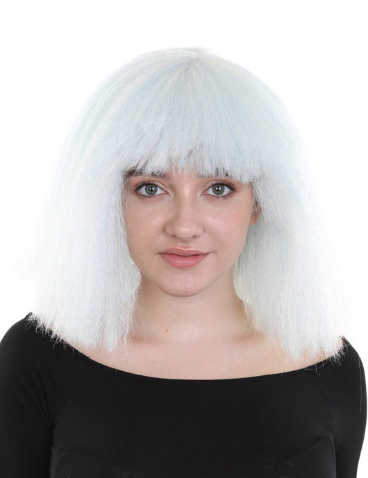 Wigs2you ハロウィンパーティープレミアムレディース H-1512 美しいルックを手に入れよう！ポップスタースカイブルーウィッグ