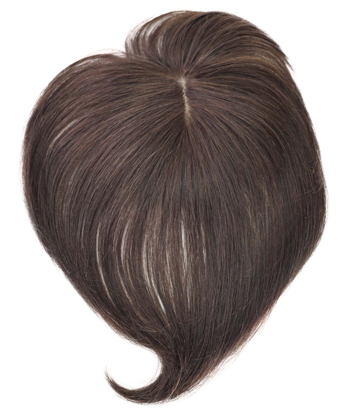 Wigs2you HTHTP-030 女性用100％人毛部分ウィッグ – ナチュラル前髪トップカバー 8インチショートヘアピース – 医療用・普段使い用 "