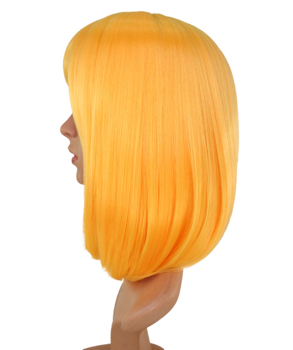 Wigs2You ミディアムストレートウィッグ サイドバング付き フルウィッグ 耐熱ファイバー製 コスプレ・イベント用 - サンディブラウン C-069