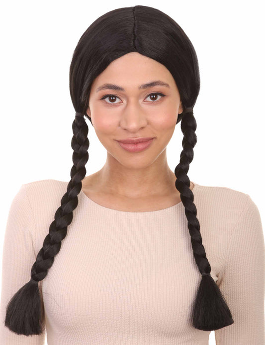 Wigs2you ハロウィンパーティープレミアムレディース H-547 ブラック "Indian Maiden" ウィッグ