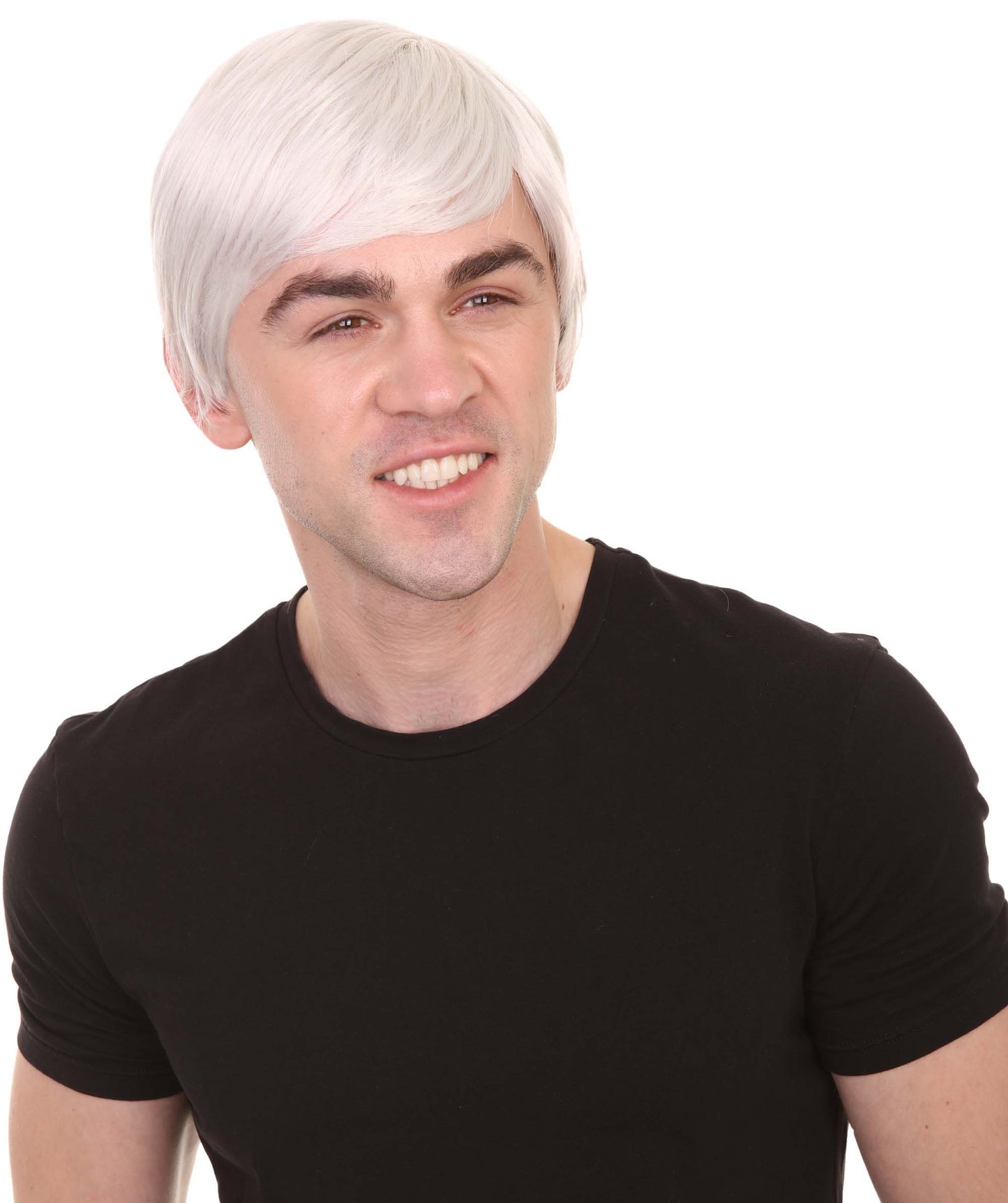 ハロウィンパーティー プレミアム 男性用 H-2254 ショート ボーイ バンド ウィッグ