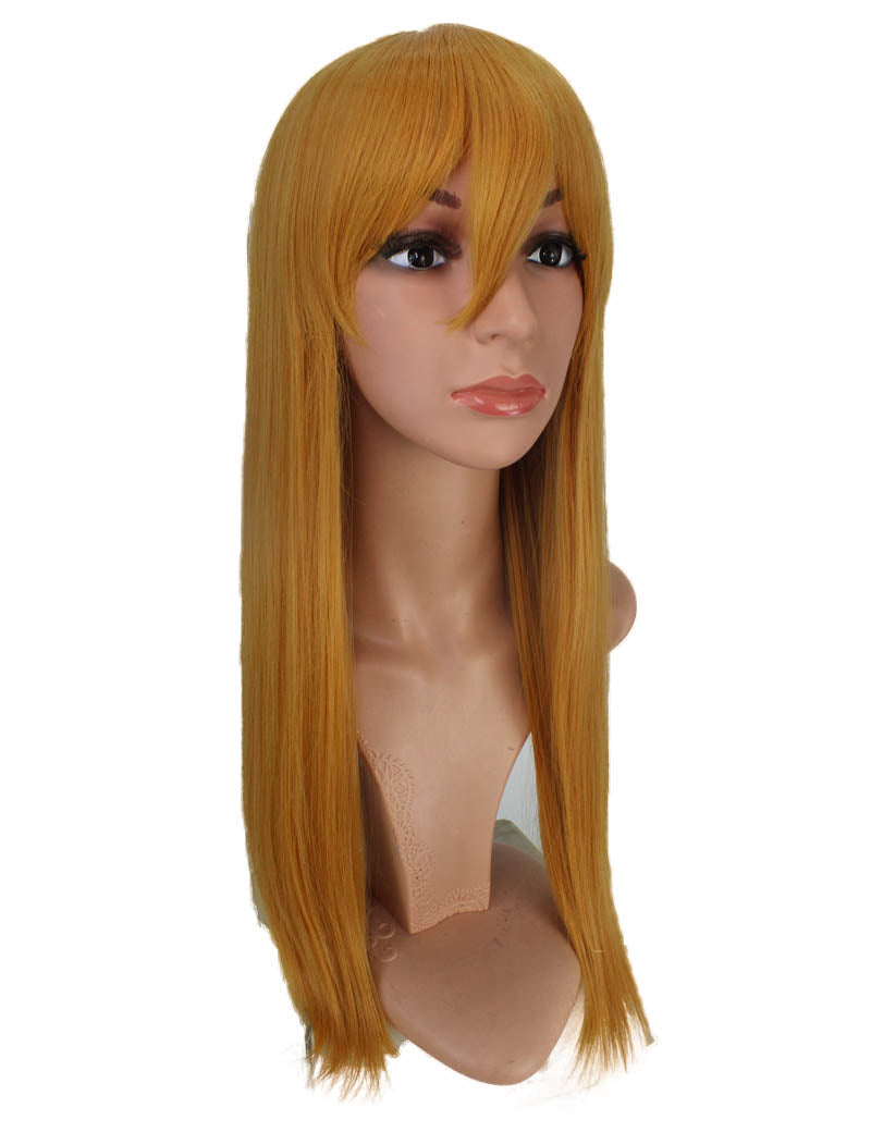 レディースファッション C-016 ロングストレート C-シアン コスプレ ヒートスタイルウィッグ