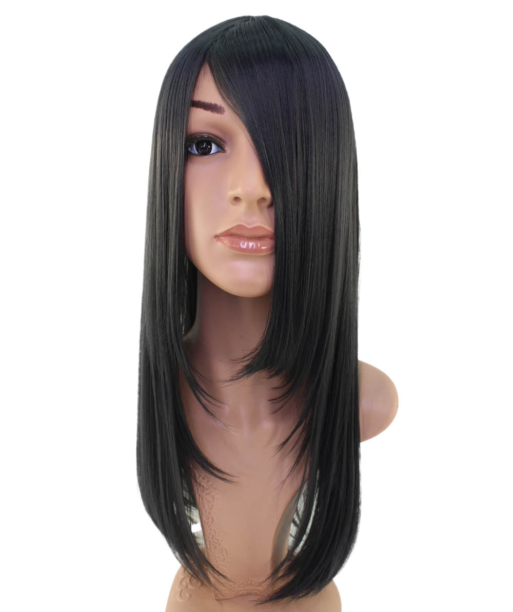 レディースファッション C-054 ロングストレート C-プラチナブロンド コスプレヒートスタイラブルウィッグ