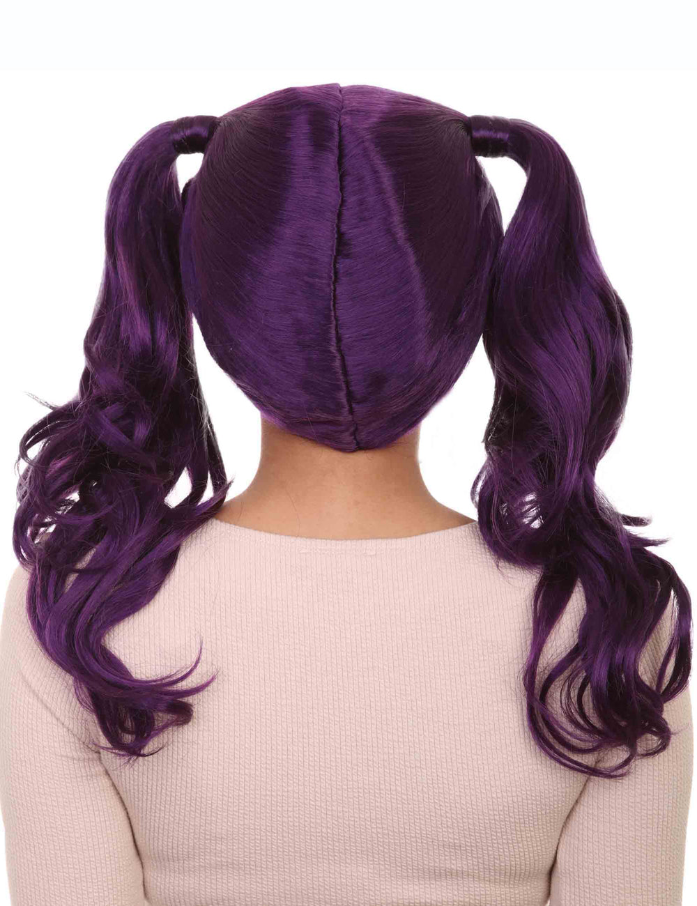 Wigs2you ハロウィンパーティー プレミアム レディース H-749 ドリー ピグテール ウィッグ バイオレット色