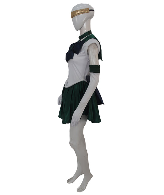 大人の女性用 JCA-051 セーラームーン（ネプチューン） ホワイト ブルー コスプレ衣装