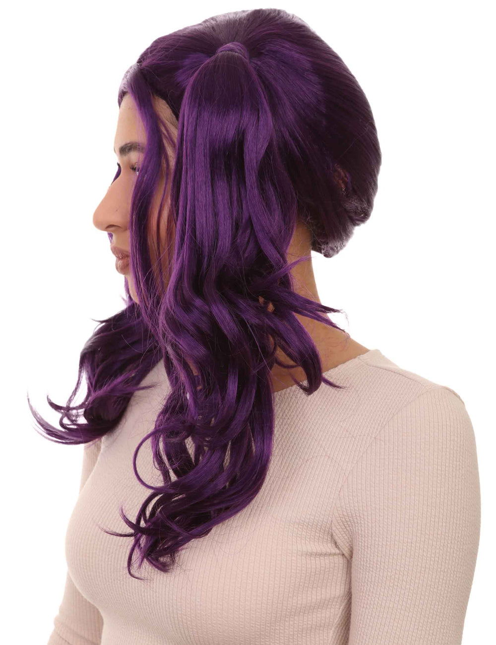 Wigs2you ハロウィンパーティー プレミアム レディース H-749 ドリー ピグテール ウィッグ バイオレット色