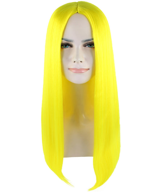 Wigs2you ハロウィンパーティープレミアム H-881 悪の花嫁 II 女性ウィッグ ネオンイエロー色