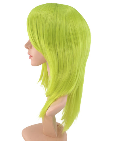 レディースファッション C-071 ロングストレート C-ワインレッド コスプレヒートスタイラブルウィッグ
