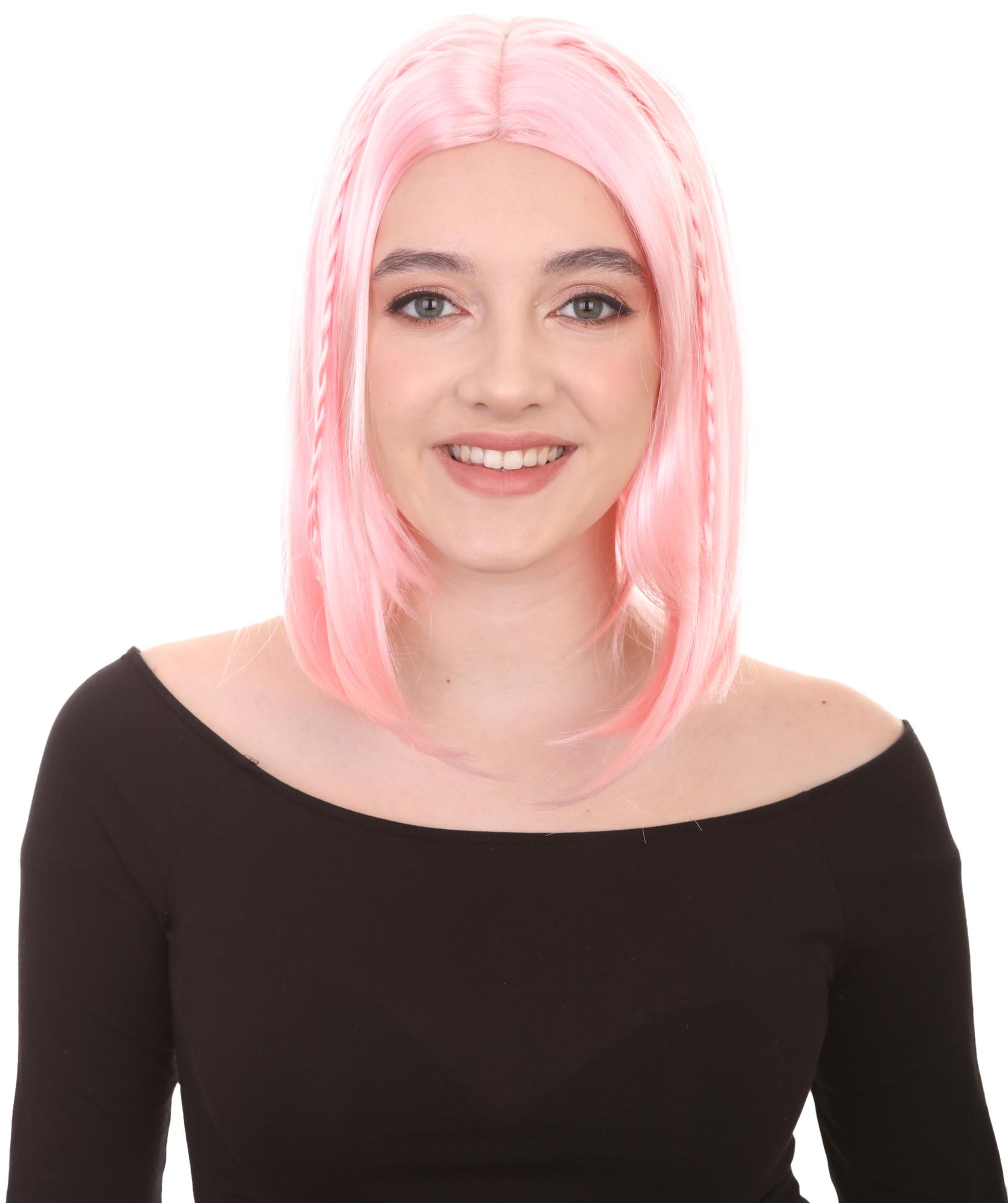 Wigs2you ハロウィンパーティープレミアム レディース H-904 スワンプクイーンウィッグ ソフトピンク色
